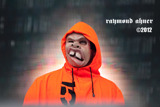 Dj Hi Tek Of Die Antwoord Performs On August 10th 12 At The Outside Lands Festival In San Francisco California San Francisco Bay Area Photographer Raymond Ahner